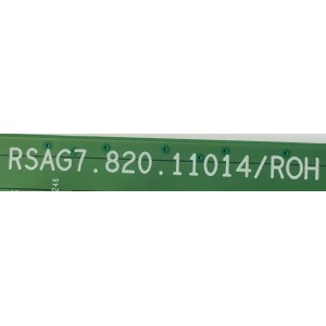 MAIN PARA TV HISENSE / NUMERO DE PARTE 289334 / RSAG7.820.11014/ROH / 289334B / 289335B / 3TE65G212758 / 65A67FUR / TA2195204V / PANEL JHD650X3U52-T0L8B2\S0\FJ\GM\ROH /  DISPLAY T650QVN07.5 / MODELO 65U6GR	